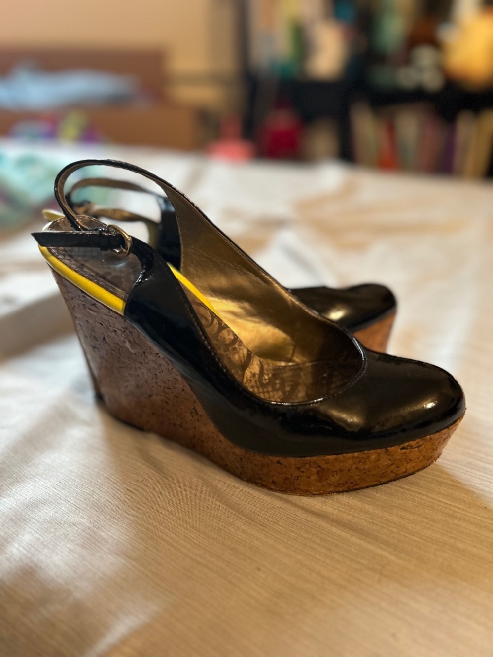 Sam Edelman Slingback Wedge Sandals